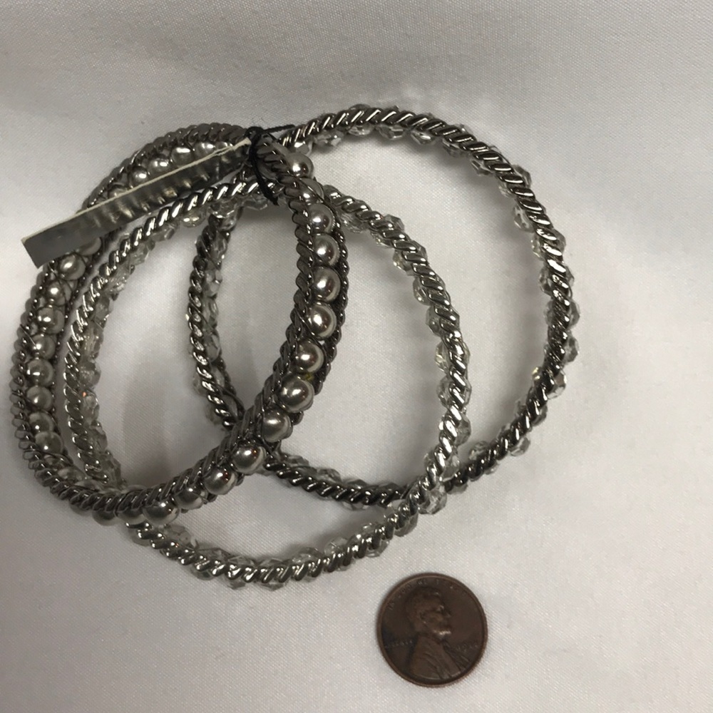 Set of 3 Crystal Bracelets J01005